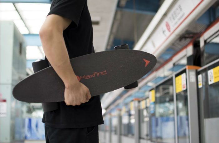 Maxfind electric skateboard