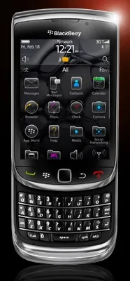 The BlackBerry Torch 9800