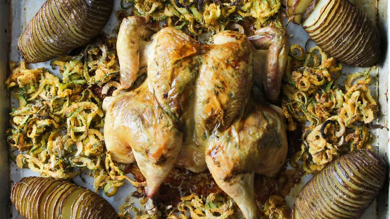 Spatchcock chicken