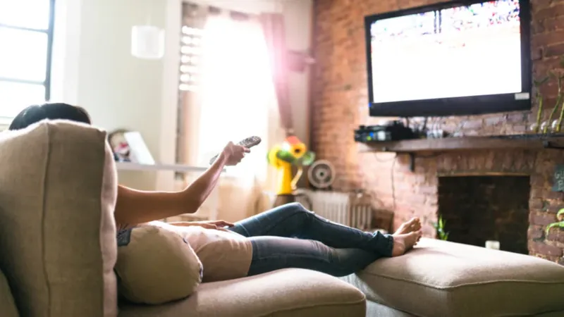 WATCHING TV