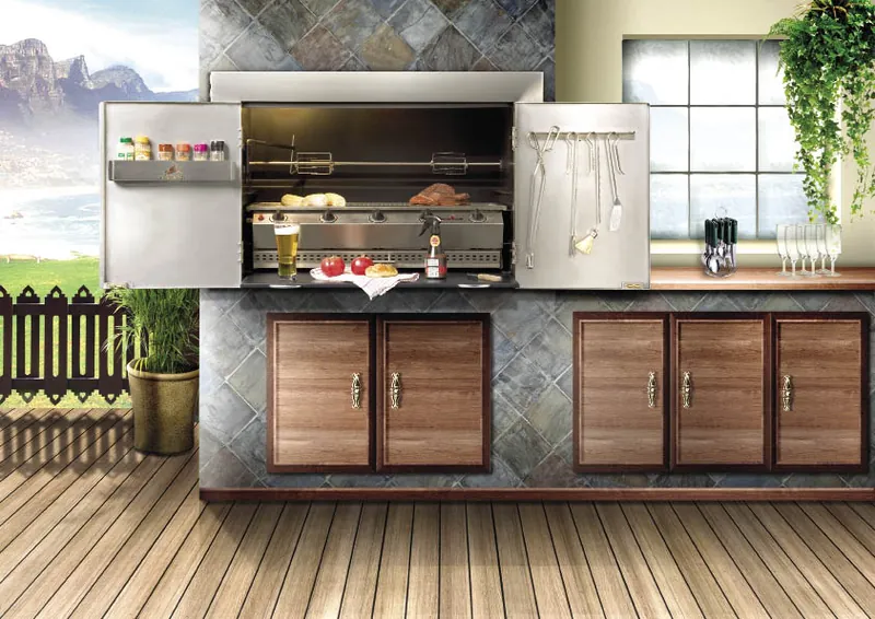 Megamaster Built-in Braai