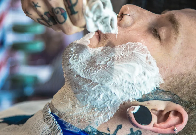 shaving