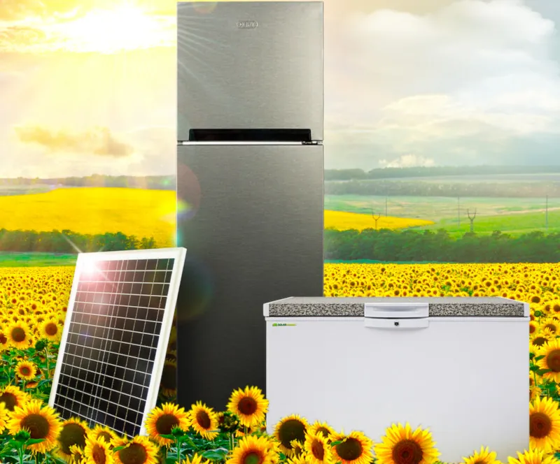 Solar Hybrid fridge