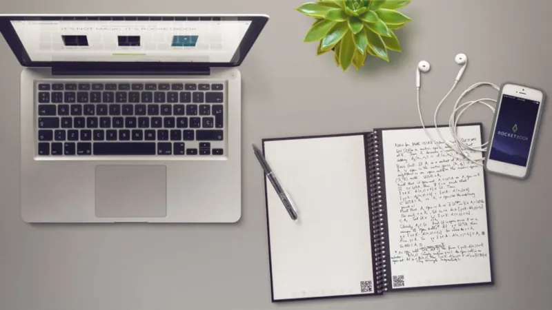Bluetooth smart pen and notebook set
