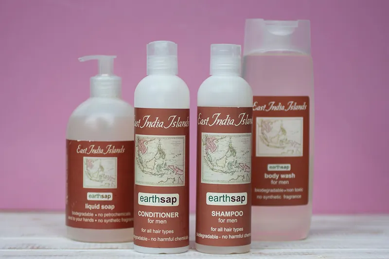 Earthsap East India Islands Men's Shampoo and Conditioner