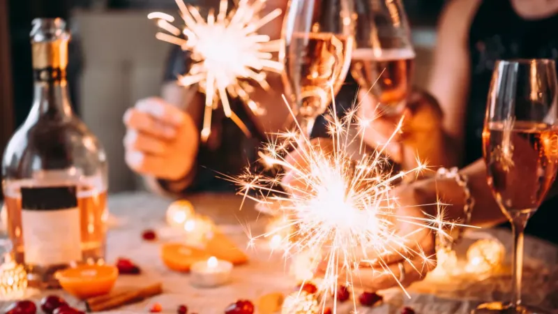 champagne celebrate