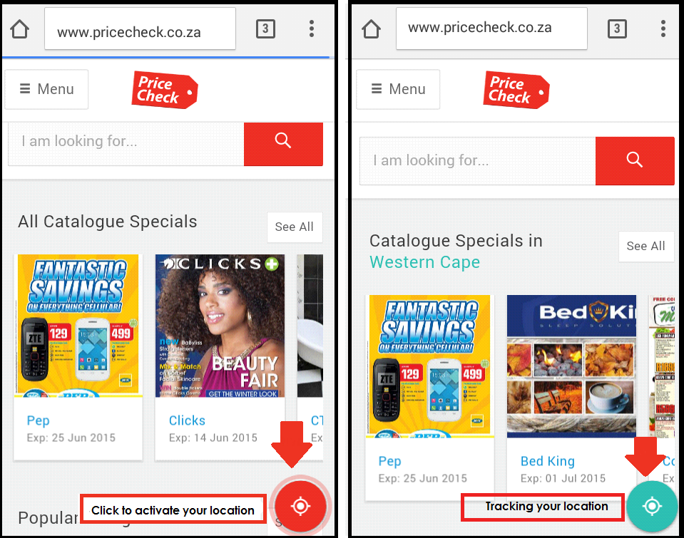 Location, location, location! - On Check by PriceCheck