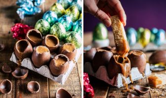 MILLIONAIRE’S SHORTBREAD EASTER EGGS