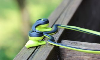 Backbeat Fit header green
