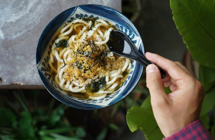 Udon noodles