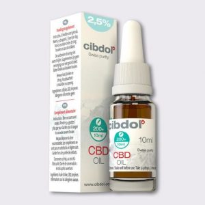 Cibdol 10ml CBD 250mg Hemp Oil