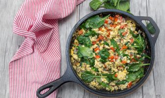 scrambled eggs