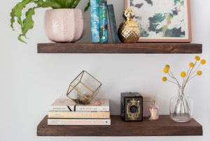 floating shelves