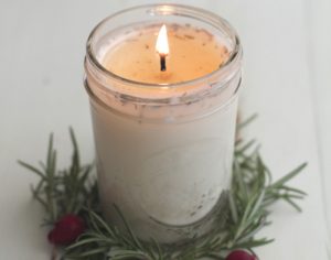 DIY candle