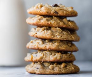 Peanut Butter Oatmeal Chocolate Chip Cookies