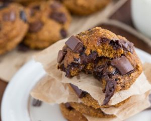 Pumpkin Chocolate-chip Cookies