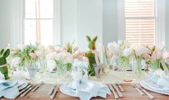 Easter table decor