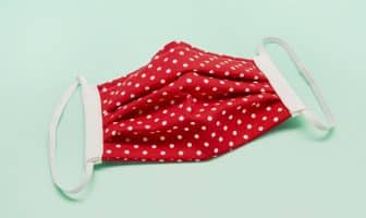 Cloth mask header