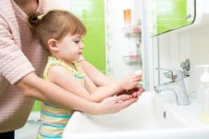 hand washing