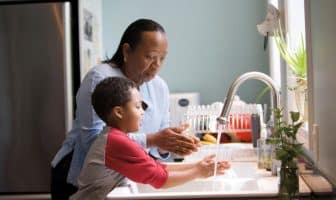 hand washing