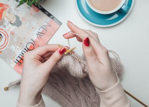 knitting hobby