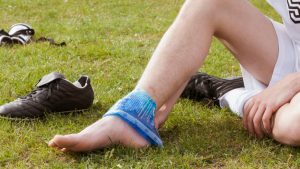 sprained ankle