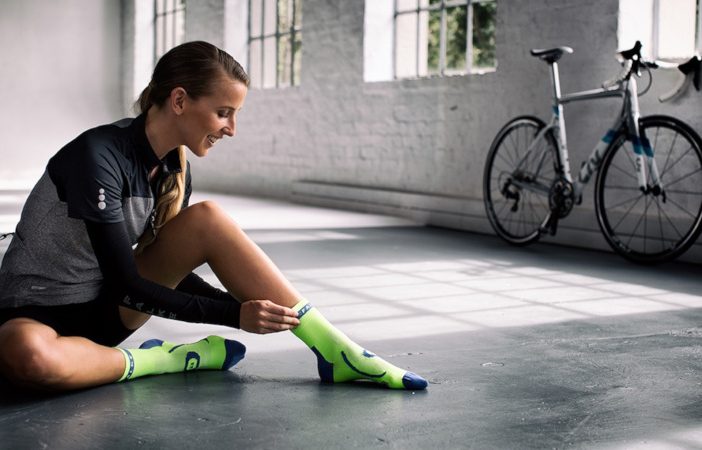 socks cycling Falke