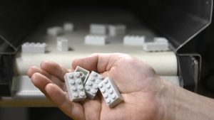 Lego recycled plastic bricks