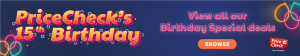 PriceCheck birthday