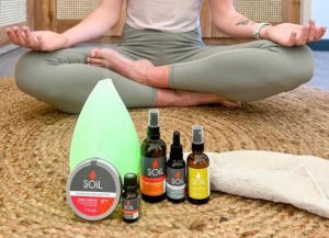 Yoga essential oils