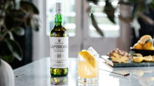 Laphroaig 10-Year-Old peated whisky