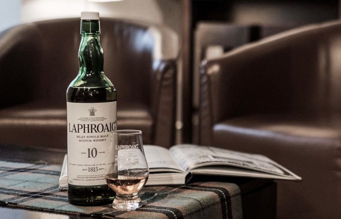Laphroaig 10-Year-Old peated whisky