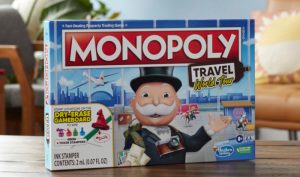 Monopoly Travel World Tour board game