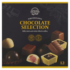 Pick n Pay Crafted Collection Milk, Dark & White Filled Truffles