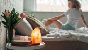 Himalayan salt lamp