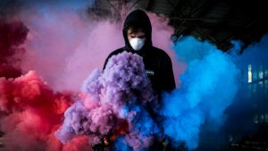 smoke bomb